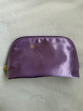 Tatcha Cosmetic Makeup Pouch - NEW Purple Lavender